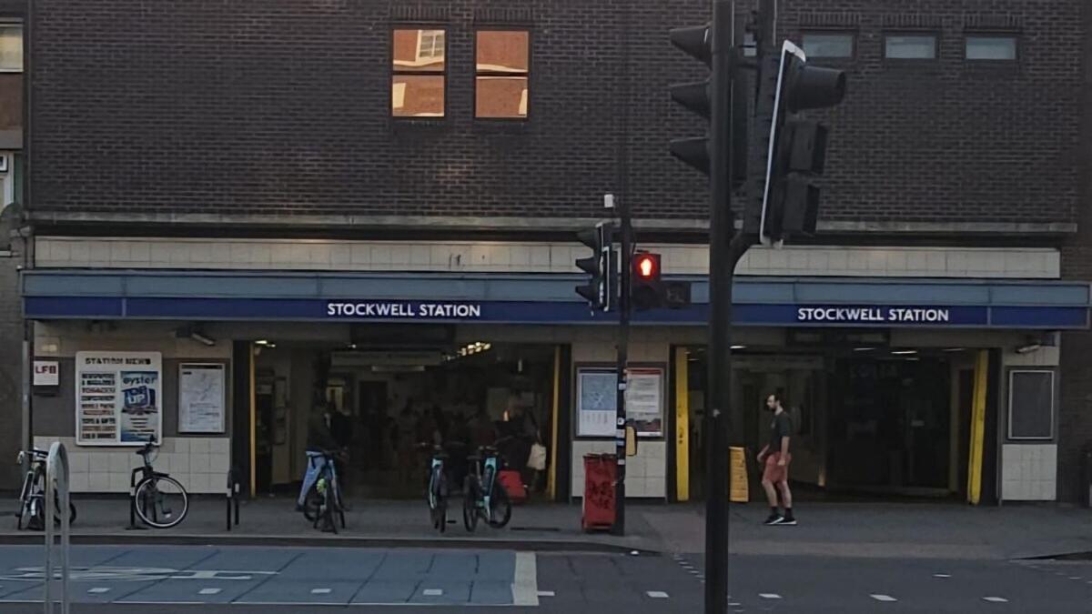 London Stockwell Station Apartment Camera foto
